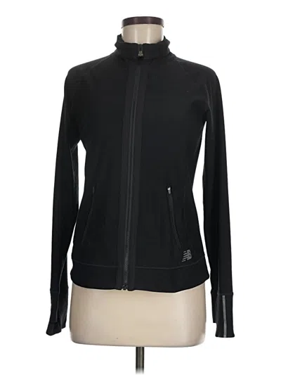 Pre-owned New Balance Track Jacket In Black