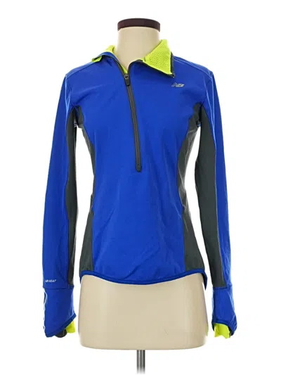 Pre-owned New Balance Track Jacket In Blue