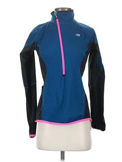 Pre-owned New Balance Track Jacket In Blue