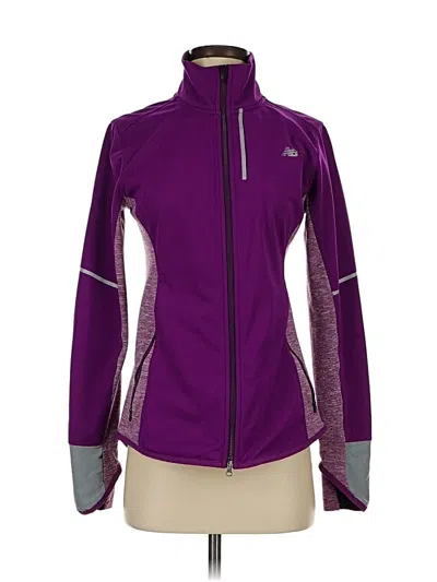 Pre-owned New Balance Track Jacket In Purple