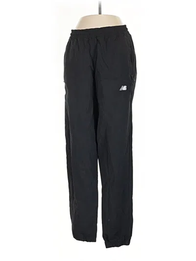 Pre-owned New Balance Track Pants In Black