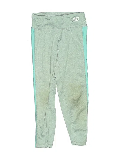 Pre-owned New Balance Kids' Track Pants In Gray