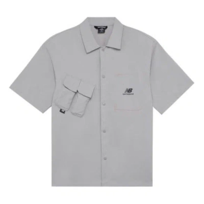 New Balance Trend Short Sleeve Shirt 'grey' In Gray