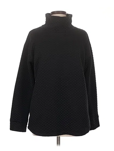 Pre-owned New Balance Turtleneck Sweater In Black
