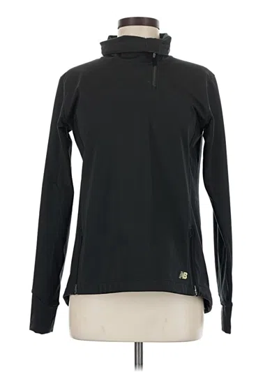Pre-owned New Balance Turtleneck Sweater In Black