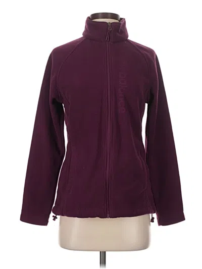 Pre-owned New Balance Turtleneck Sweater In Burgundy