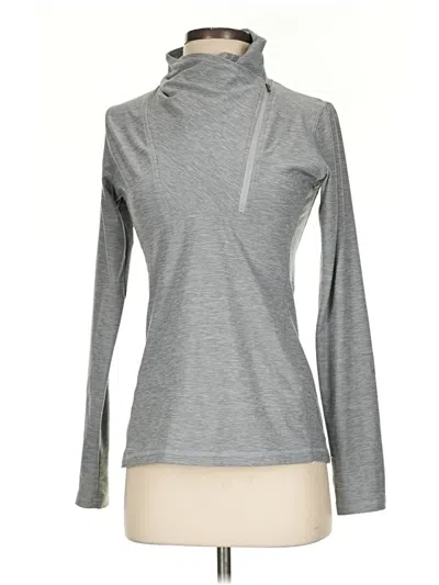 Pre-owned New Balance Turtleneck Sweater In Gray