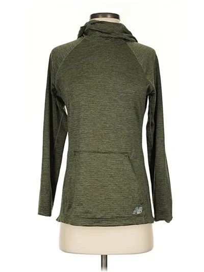 Pre-owned New Balance Turtleneck Sweater In Green