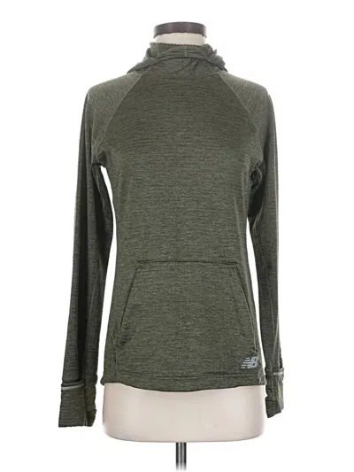 Pre-owned New Balance Turtleneck Sweater In Green