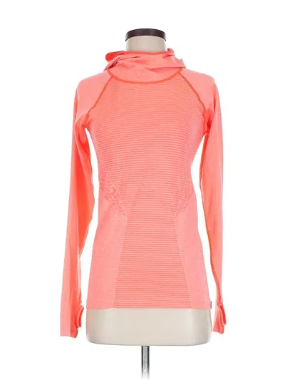 Pre-owned New Balance Turtleneck Sweater In Orange