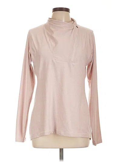 Pre-owned New Balance Turtleneck Sweater In Pink