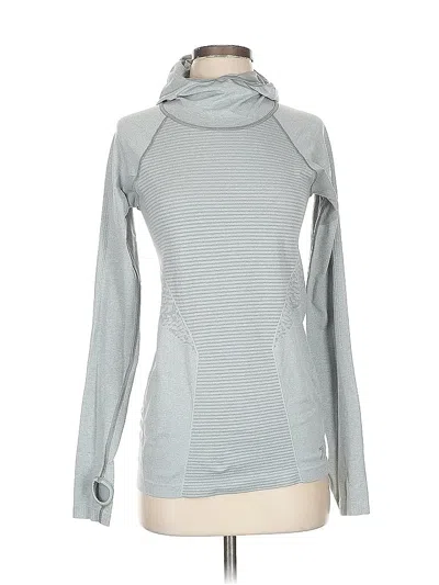 Pre-owned New Balance Turtleneck Sweater In Silver