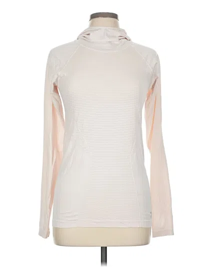 Pre-owned New Balance Turtleneck Sweater In White