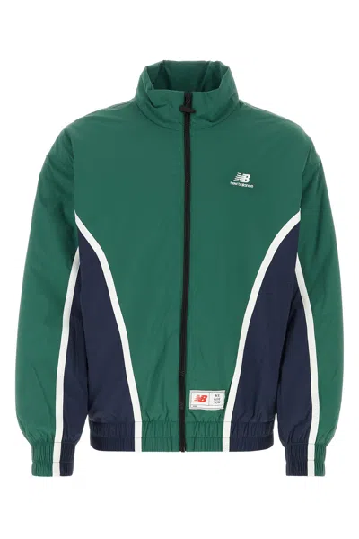 NEW BALANCE TWO-TONE NYLON PADDED JACKET