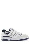 NEW BALANCE TWO-TONES LEATHER AND FABRIC 550 SNEAKERS
