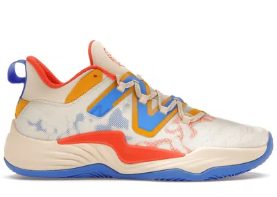 Pre-owned New Balance Two Wxy V3 Abstract Sneakers In Macadamia Nut/royal Blue