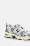 New Balance Mesh Upper 3rd Tier Sneakers In White