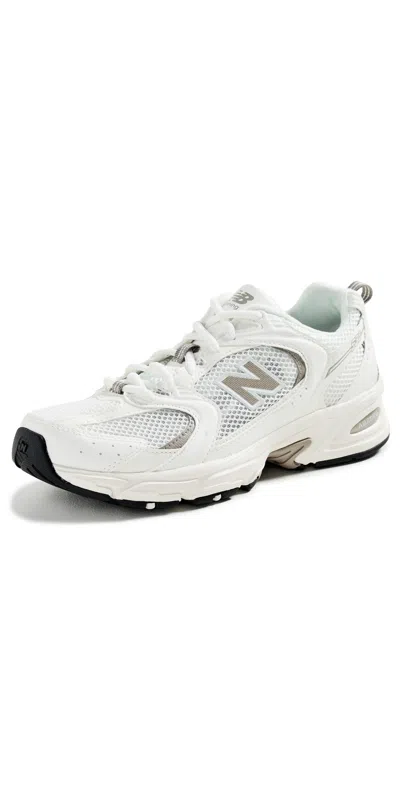 New Balance U530 Sneakers White Brown