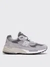 New Balance 992 Suede Leather Sneakers In Gray