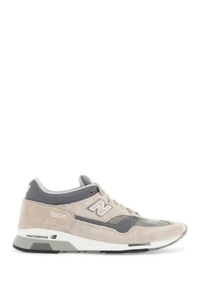 New Balance Low Top Sneakers With Mesh And Leather In Neutro
