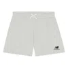 New Balance Uni-ssentials Shorts 'light Grey' In Gray