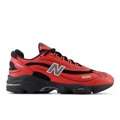 New Balance Unisex 1000 Sneakers In Red/grey
