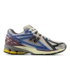 New Balance Woman Sneakers Light Grey Size 7.5 Textile Fibers In Blue/beige/black