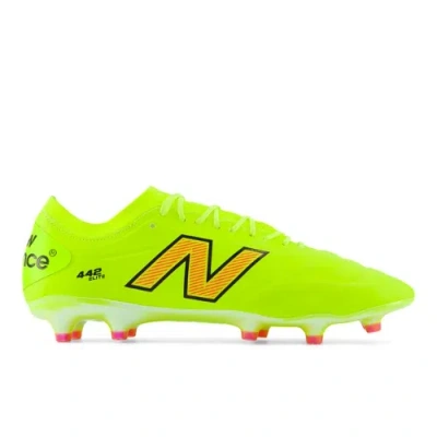 New Balance Unisex 442 Elite Fg V2 Soccer Shoes In Yellow/red