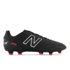 New Balance Unisex 442 Pro Fg V2 Soccer Shoes In Black/red/white