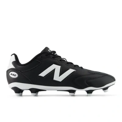 New Balance Unisex 442 Team Fg V3 Soccer Shoes In Black