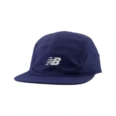 New Balance Unisex '47 5 Panel Run Hat In Blue