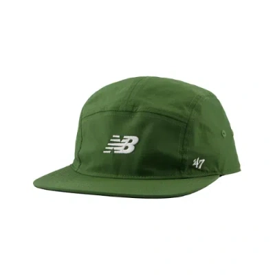 New Balance Unisex '47 5 Panel Run Hat In Green