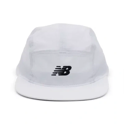 New Balance Unisex '47 5 Panel Run Hat In White