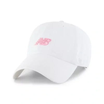 New Balance Unisex '47 Clean Up Hat In White
