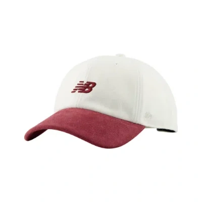 New Balance Unisex '47 Clean Up Wool Suede Hat In Red