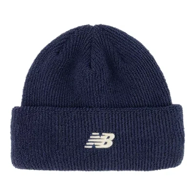New Balance Unisex '47 Cuff Knit Hat In Blue