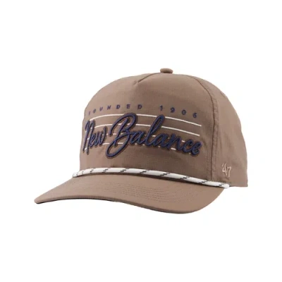 New Balance Unisex '47 Hitch With Rope Graphic Hat In Brown