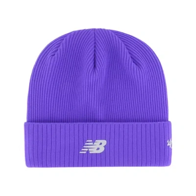 New Balance Unisex '47 Run Knit Hat In Purple