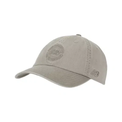 New Balance Unisex 6 Panel Circle Graphic Hat In Beige