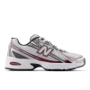 New Balance Unisex 740 In Red/white/grey