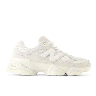 New Balance Unisex 9060 In Beige/weiss, Wildleder/mesh, Grösse 45 In Neutral