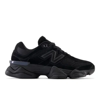 New Balance Unisex 9060 Sneakers In Black/black
