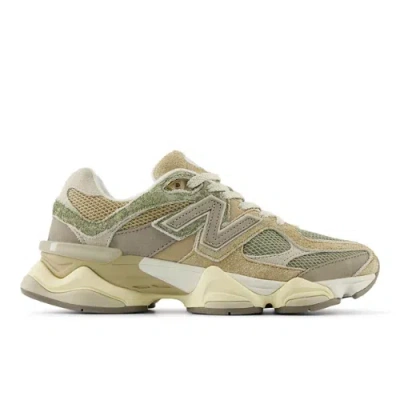 New Balance 9060 In Green/beige/brown