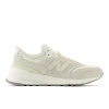 New Balance Unisex 997r Sneakers In White/brown