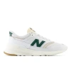 New Balance Unisex 997r In White/green