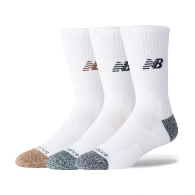 New Balance Unisex Active Crew Socks 3 Pack