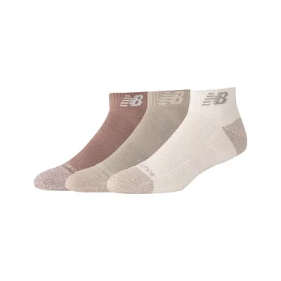 New Balance Unisex Active Low Cut Socks 3 Pack