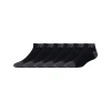 New Balance Unisex Active Low Cut Socks 6 Pack In Black