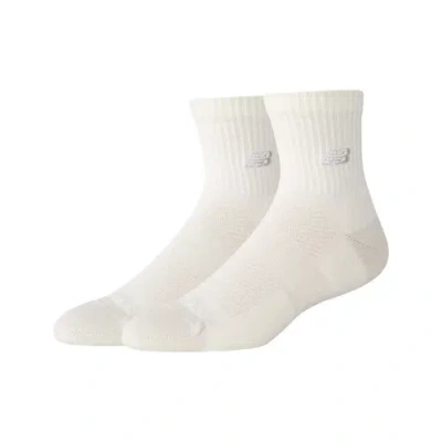 New Balance Unisex Active Nb Premium Quarter 2 Pack In White