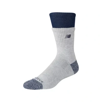 New Balance Unisex Active Premium Double Welt Crew Shirt In Multi